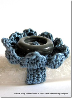 anelli a crochet, serie Flower Power nr.2