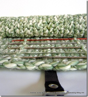 Crochet Hook Case all'uncinetto