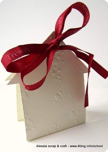 Countdown Natale: scatoline “casetta” faidate per regali