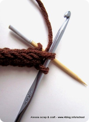 Scuola di Uncinetto: i-cord il cordoncino fatto a crochet