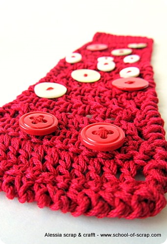 Red: ancora un altro braccialetto di rete a crochet