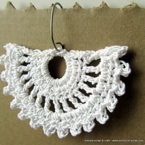 Uncinetto Schema Gratis Orecchini Triangolari A Crochet Alessia Scrap Craft