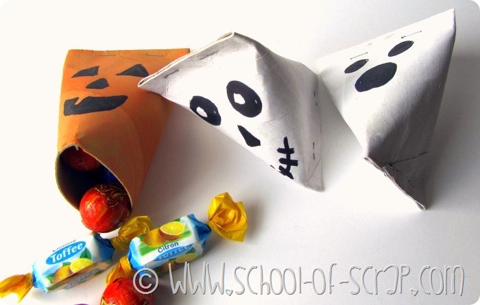 Halloween con i bambini: porta caramelle per Dolcetto o Scherzetto