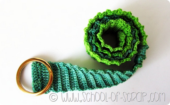 Scuola di Uncinetto: come fare una cintura a crochet