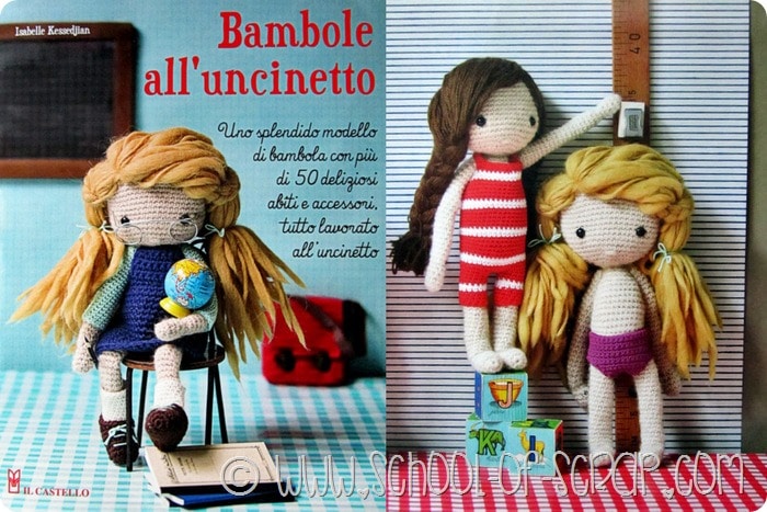 Libri e crochet: Bambole all’uncinetto di Isabelle Kessedjian