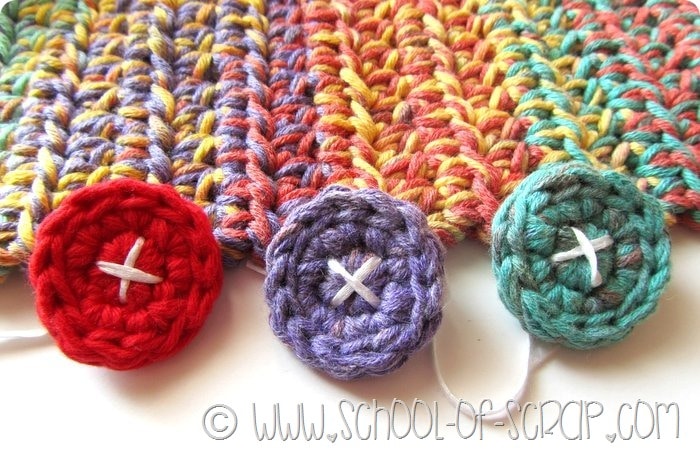 Scuola di Uncinetto: come fare dei bottoni facilissimi a crochet