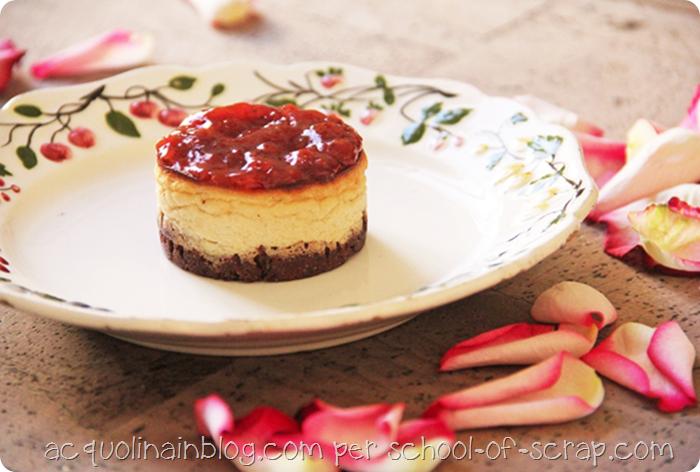 Guest Post: Cheesecake al forno con confettura di fragoline di bosco