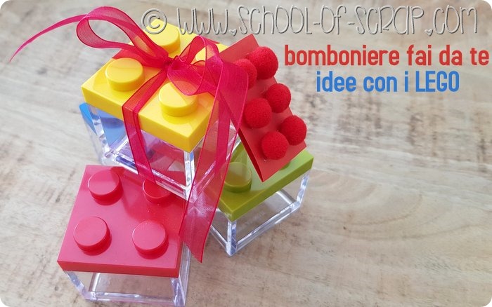 Bomboniere fai da te: idee con i Lego