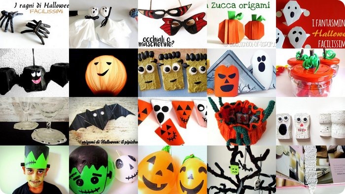 Lavoretti di Halloween: 40 decorazioni facili da copiare