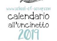 Calendario all’uncinetto 2019