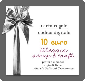 coupon sconto 10 euro - Pattern Alessia Gribaudi Tramontana
