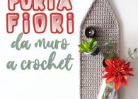 Uncinetto Facile: video tutorial vaso portafiori da muro a crochet idea regalo