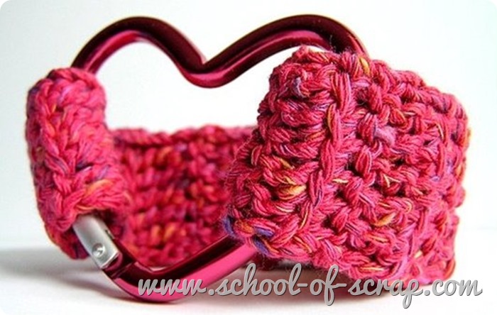 tutorial per fare braccialetto facile a crochet