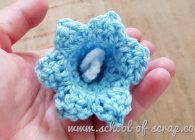 Fiore uncinetto tutorial: campanula a crochet