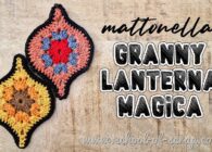 Uncinetto facile: video tutorial e schema mattonella granny lanterna magica
