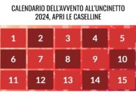 Calendario dell’avvento all’uncinetto, apri le caselline