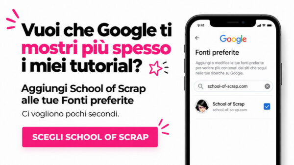Come aggiungere School of Scrap alle Fonti preferite di Google
